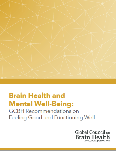 cover of Brain Health and Mental Well-Being special report